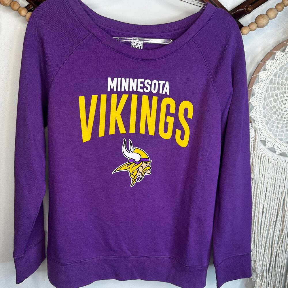 NFL Minnesota Vikings Long Sleeve Knit Top